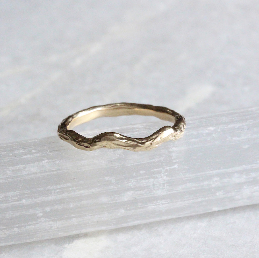 Branch wedding band