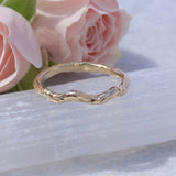 Branch wedding band
