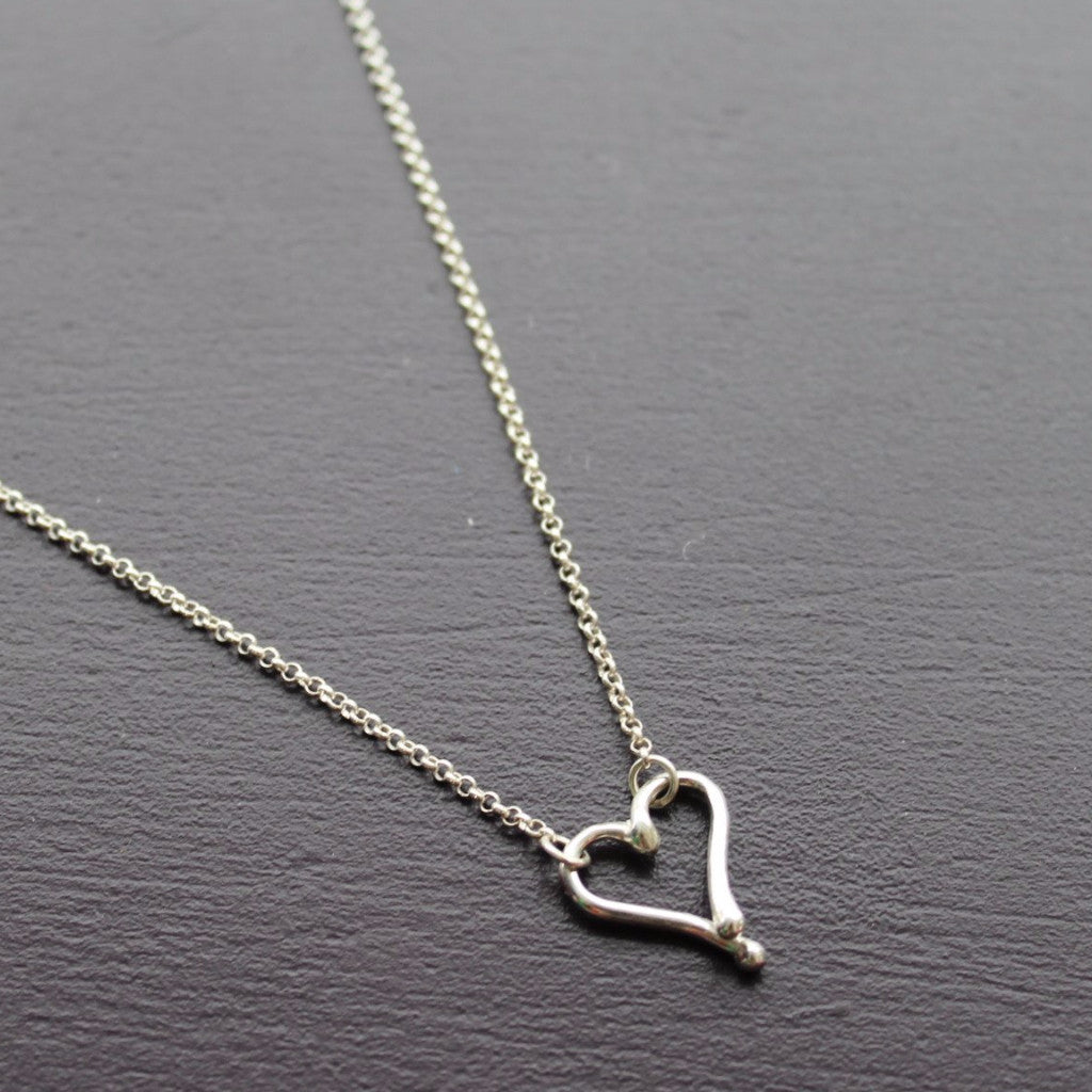 Medium heart necklace - Kathryn Rebecca