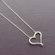 Large heart necklace - Kathryn Rebecca