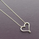 Large heart necklace - Kathryn Rebecca