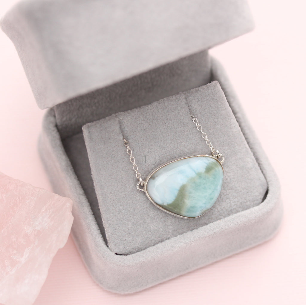 Larimar Necklace