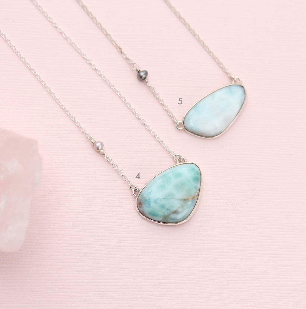 Larimar Necklace