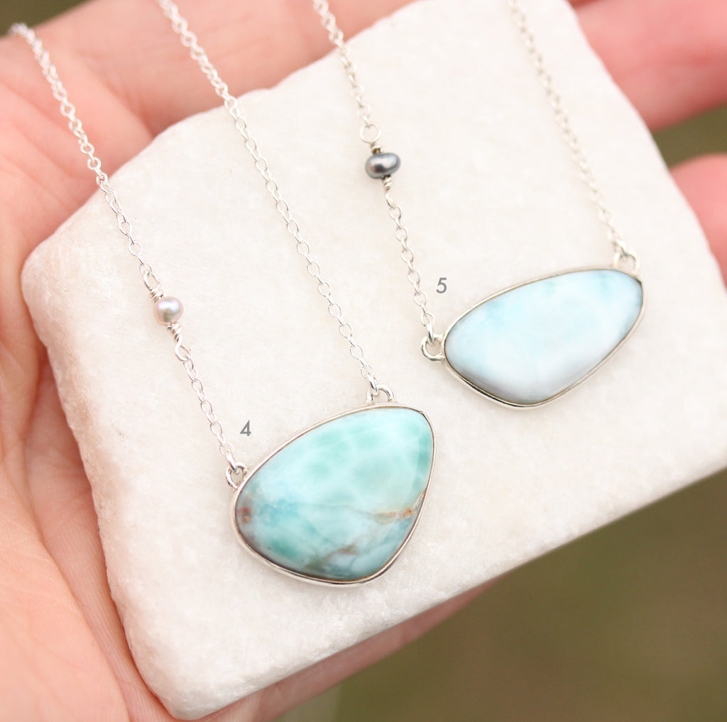 Larimar Necklace