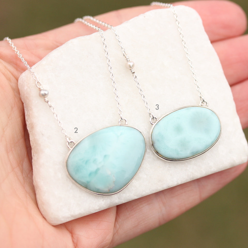 Larimar Necklace