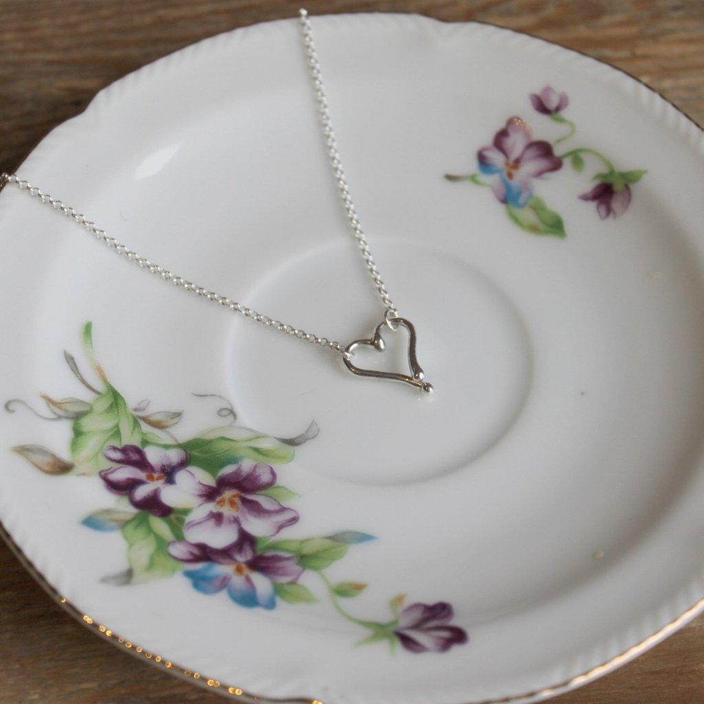 Medium heart necklace - Kathryn Rebecca
