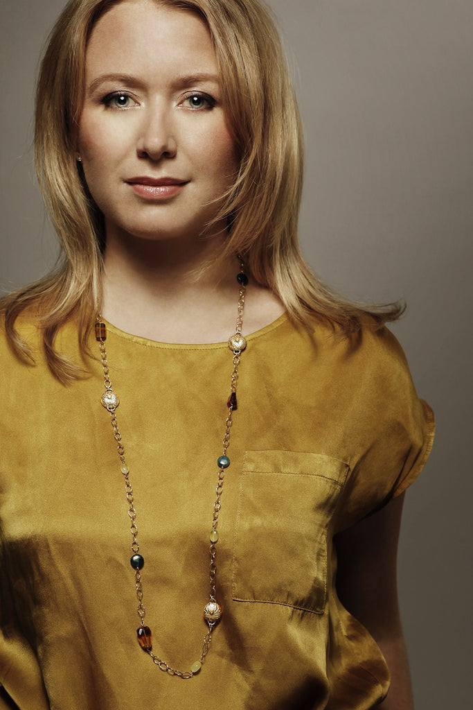 Fallen Acorn - long necklace - Kathryn Rebecca
