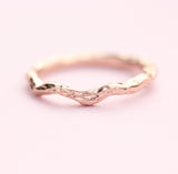 Branch wedding band