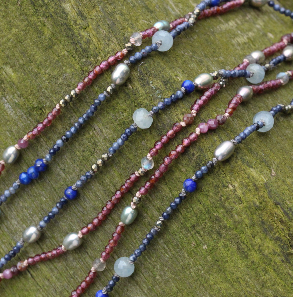 Gemstone Layering Necklace