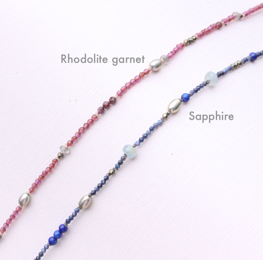 Gemstone Layering Necklace
