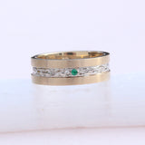 Two tone mens band