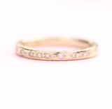 Water band with diamonds