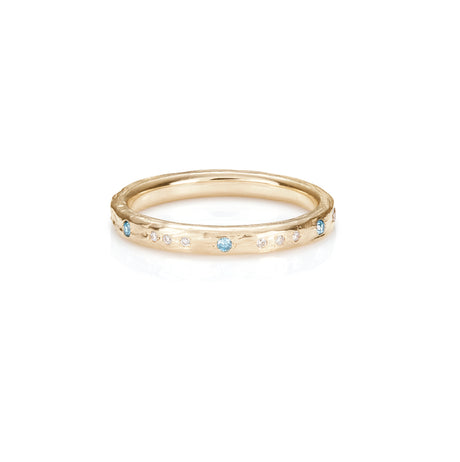 Water band with diamonds